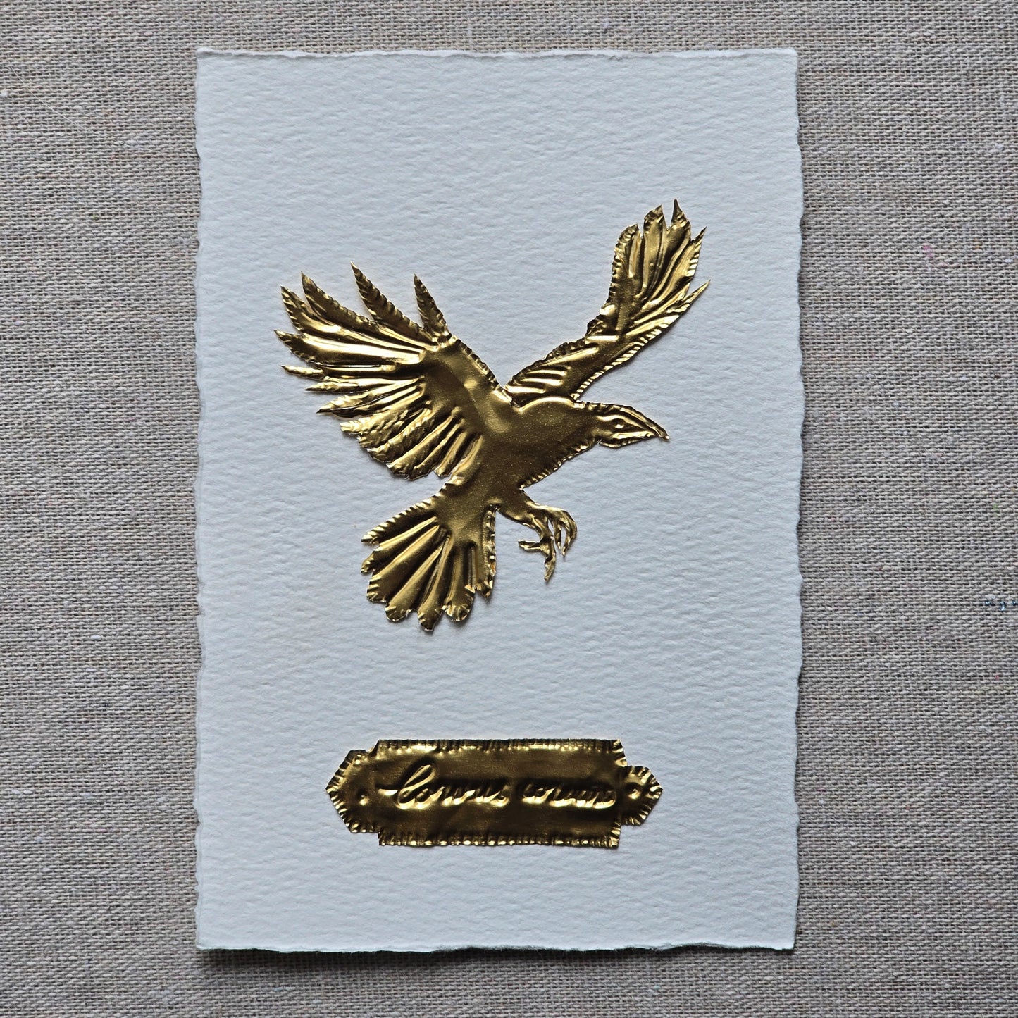 CARTE CORBEAU