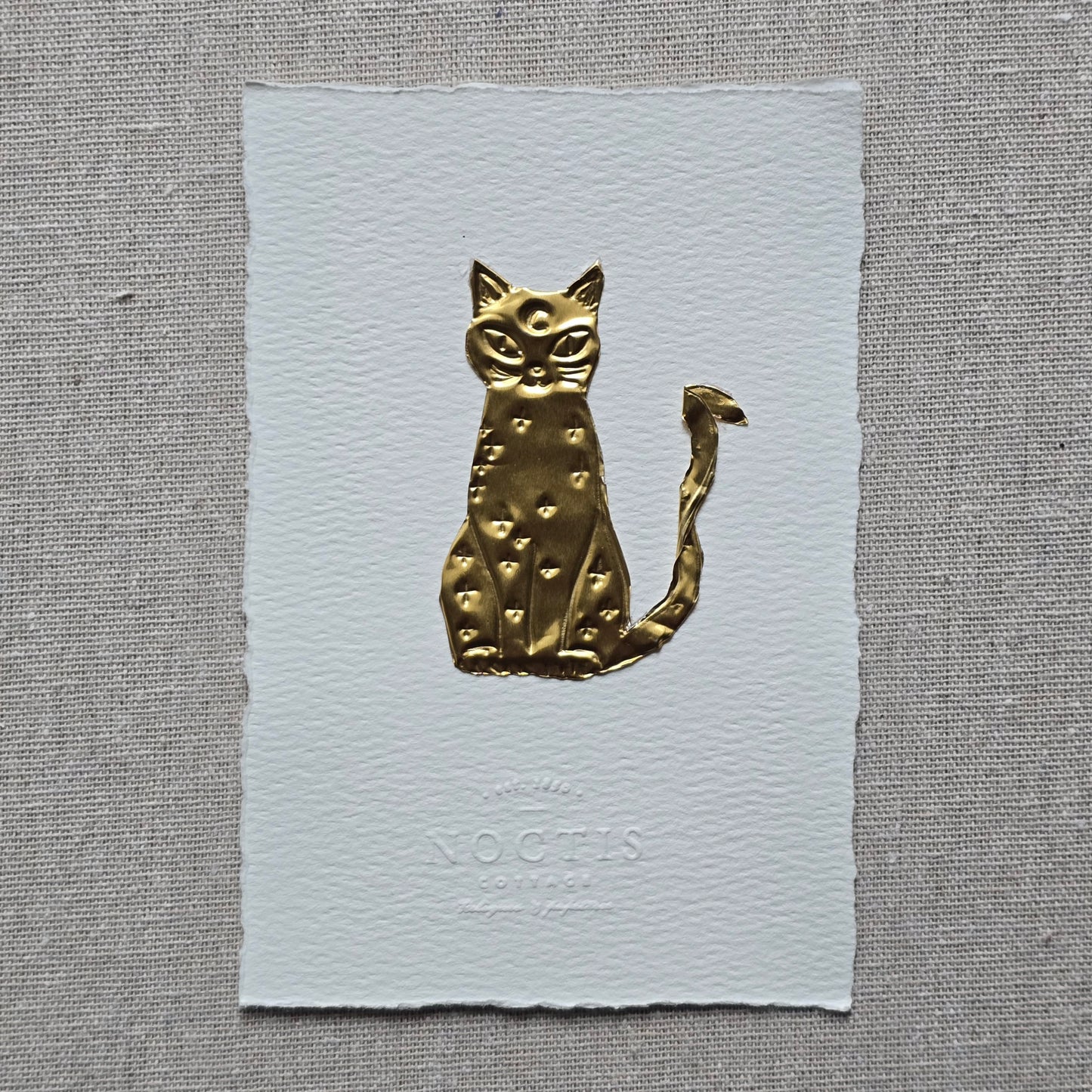 CARTE CHAT MYSTIQUE
