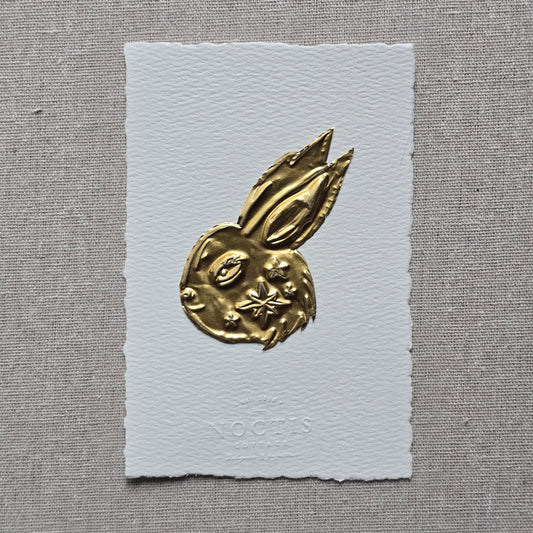 CARTE LAPIN MYSTIQUE