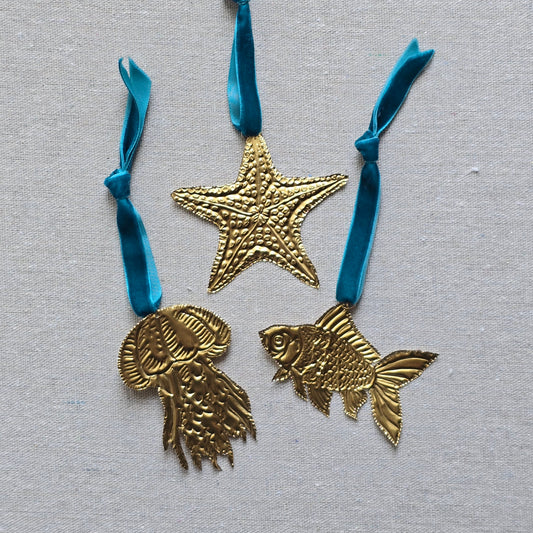 ORNEMENTS MARINS (lot de 3)